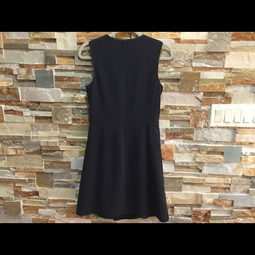 TORY BURCH ERIN SLVLS CREPE DRESS - Picture 2 of 8